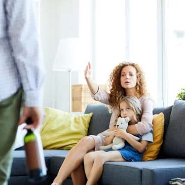 relationship problems due to husband or wifes substance abuse problem