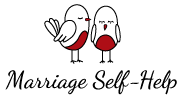 marriage self-help love birds logo
